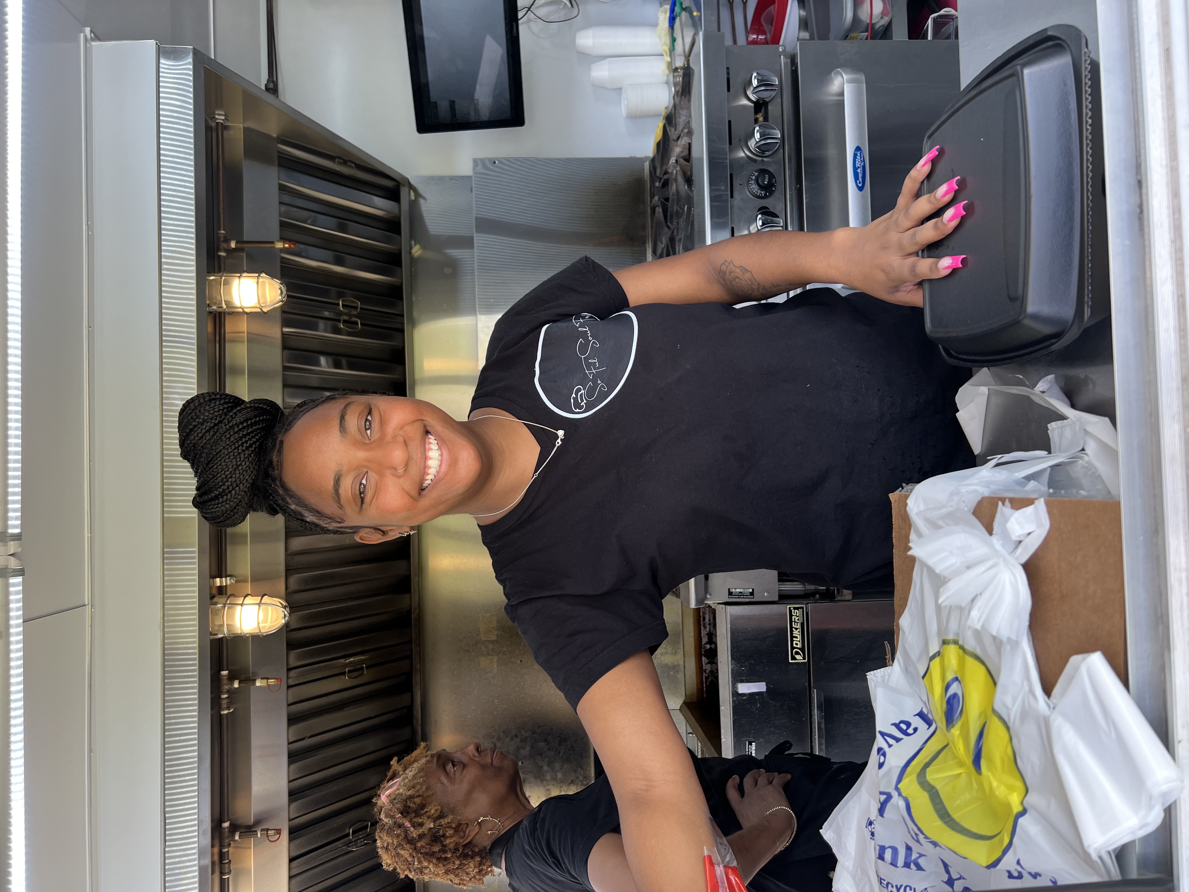 Chering-Joi Washington in food truck