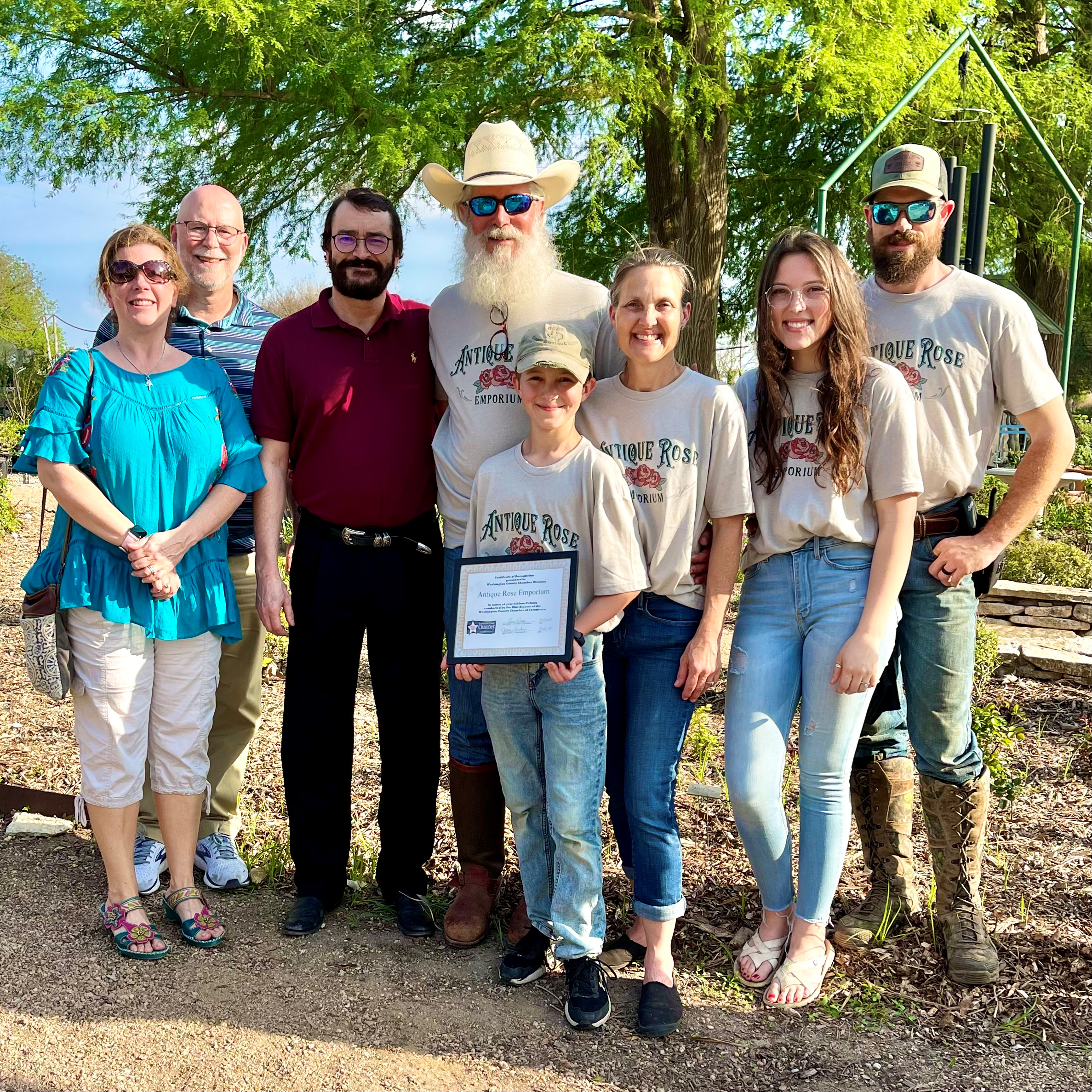 Jim Keeter and family